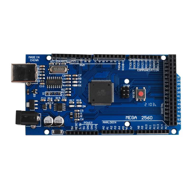 Arduino Mega 2560 R3 CH340 – Carte Microcontrôleur Puissante pour Projets Avancés